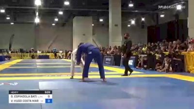 GUSTAVO BATISTA vs VICTOR HUGO 2021 IBJJF Jiu Jitsu Grand Prix