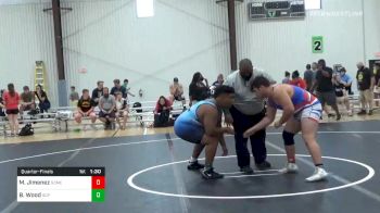 285 lbs Quarterfinal - Bronx Wood, South Central Punishers vs Matthew Jimenez, Somerset Academy