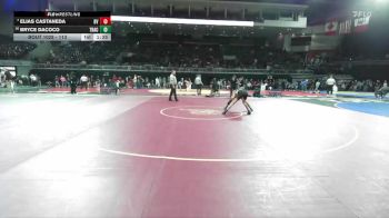 113 lbs Champ. Round 1 - Elias Castaneda, Bella Vista vs Bryce Dacoco, Tracy