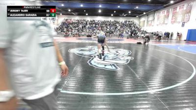 120 Boys Champ. Round 1 - Alejandro Sarabia, Olympian vs Jeremy Tajiri, Mira Mesa