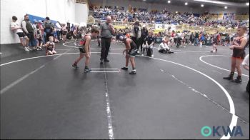 83 lbs Quarterfinal - Brody Harris, Bartlesville Wrestling Club vs Kaydan Osborn, Ponca City Wildcat Wrestling