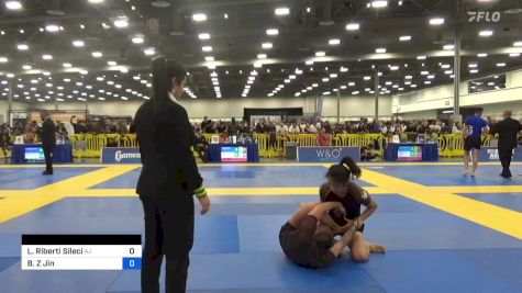 Laura Riberti Sileci vs Beatrice Z Jin 2023 IBJJF Jiu-Jitsu CON International