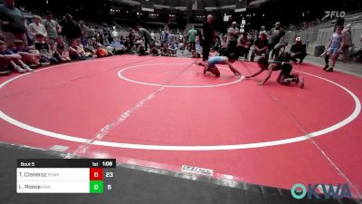 64 lbs Rr Rnd 3 - Thomas Cisneroz, Powerhouse Elite 12u vs Logan Ponce, Raw