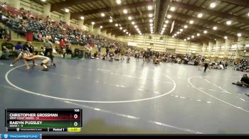 106 lbs Round 1 (4 Team) - Raidyn Pugsley, Idaho 1 vs CHRISTOPHER GROSSMAN, West Coast Riders