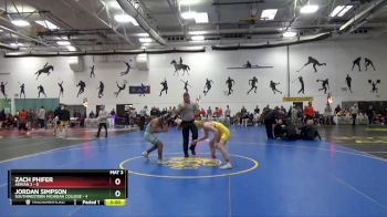 125 lbs Round 3 (10 Team) - Jordan Simpson, Southwestern Michigan College vs Zach Phifer, Adrian 2