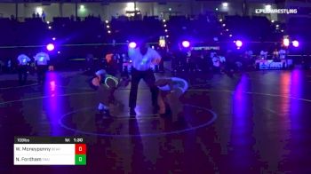 109 lbs Round Of 16 - William Moneypenny, Bearcave vs Nathaniel Fordham, Trailblazers UTWC