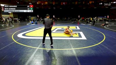 141 lbs Consi Of 16 #1 - Riley Edwards, Appalachian State vs Nick Gorman, Long Island