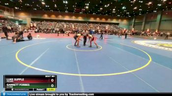 157 lbs Champ. Round 2 - Garrett Forbes, La Pine vs Luke Supple, Folsom