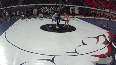 110 lbs Champ. Round 3 - Akeelah Gonzalez, Idaho vs Lili'a Niles, Hawaii