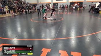 JV-9 lbs Round 2 - Cecilia Blake, Waukon vs Abigail Eaton, Cedar Rapids Kennedy