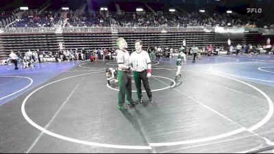 82 lbs Quarterfinal - Blake Bentley, Team Champs vs Nolyn Lynch, Coyote WC