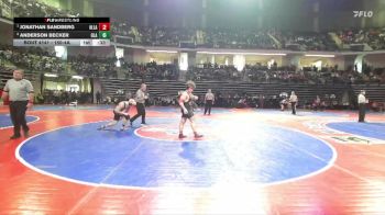 150-4A Quarterfinal - Jonathan Sandberg, Allatoona vs Anderson Becker, Ola