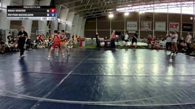 138 lbs Beau Koster, Kansas vs Peyton Nicholson, Georgia