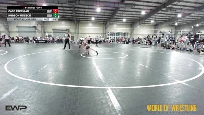 89 lbs Consi Of 16 #2 - Case Freeman, Sebolt Wrestling Academy vs Hudson Utesch, Siouxland Wrestling Academy