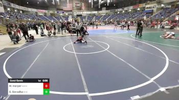 69 lbs Consolation - Maxin Harper, Mayhem vs Gavin Gorzalka, Sheidan WC