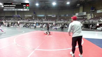 81 lbs Final - Martin Narvaez, Dumas WC vs Austin Barnes, Top Rank Hammers
