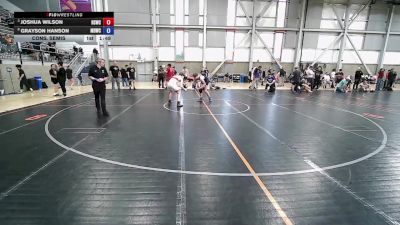 126 lbs Cons. Semis - Joshua Wilson, Reality Sports Wrestling Club vs Grayson Hanson, Mat Demon Wrestling Club