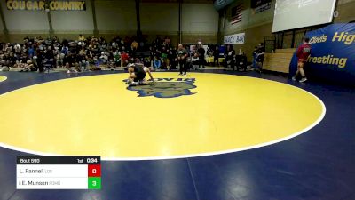 160 lbs Consi Of 16 #2 - Lucas Pannell, Los Gatos vs Emmitt Munson, Pomona (CO)