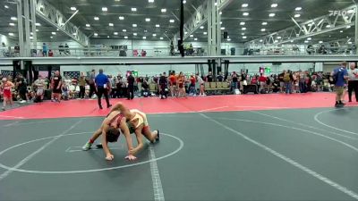 105 lbs Round 4 (10 Team) - Talan Springer, Grit Mat Club vs LUCA PERILLO, RedNose