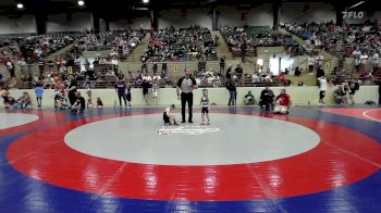 40 lbs Quarterfinal - Hudson Fretwell, George Walton Academy vs August Bishop, The Grind Wrestling Club