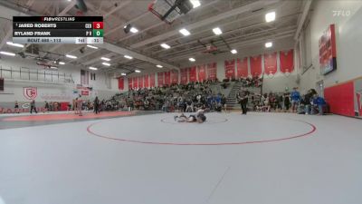 113 lbs Cons. Round 2 - Ryland Frank, Piedra Vista vs Jared Roberts, Cedaredge