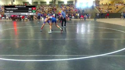 95 lbs Quarterfinal - Jaz Ard, Iron Knights vs Kade Schuft, Higher Calling Wrestling