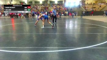 95 lbs Quarterfinal - Jaz Ard, Iron Knights vs Kade Schuft, Higher Calling Wrestling
