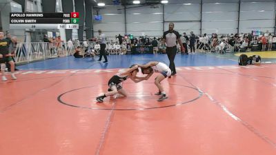 56 lbs Round 4 - 2:15pm Saturday - Colvin Smith, POWA vs Apollo Hawkins, PA USA