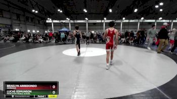 115 lbs Quarterfinal - Braelyn Arredondo, Homedale vs Lucas Edmunson, Middleton Middle School