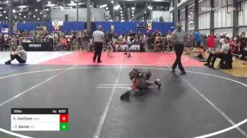 58 lbs Round Of 16 - Ethan VanDyke, Ares vs Tanner Baxter, Ioc