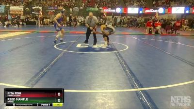 A - 126 lbs Cons. Round 3 - Reed Mantle, Havre vs Pita Fish, Frenchtown