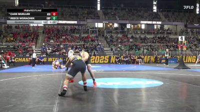 184 lbs Quarterfinal - Reece Worachek, Wis.-Parkside vs Cade Mueller, Augustana (SD)