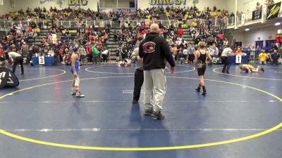 80 lbs Round Of 32 - Tate Richey, Connellsville vs Joey Wotring, Disabato WC