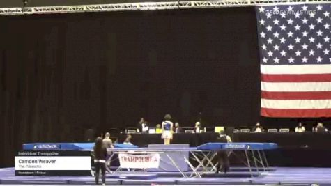 Camden Weaver - Individual Trampoline, The Palaestra - 2021 USA Gymnastics Championships