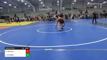 126 lbs Consolation - Christian Herrera, CA vs Jacob Grzybek, PA