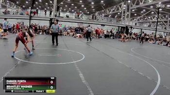 105 lbs Semis (4 Team) - Brantley Wagner, Dueling Bandits vs Parker Porta, PA Alliance