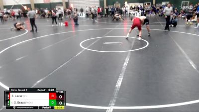 174 lbs Cons. Round 2 - Gavyn Brauer, Nebraska-Kearney vs Elijah Lazar, Simon Fraser (B.C.)