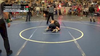 100 lbs Champ. Round 1 - Brentlee Knittle SW4, Prodigy vs Jennings Bednarki NW3, Fairbanks