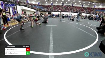 83 lbs Quarterfinal - Lucas McCurley, Norman Grappling Club vs Mason McDaniel, Chickasha Youth Wrestling