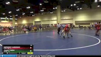 152 lbs Round 2 (10 Team) - Chase Carda, SD Red vs Anthony Cardenas, CLWC / IWC