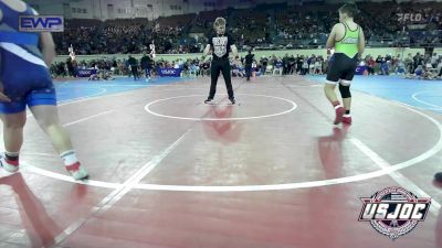 110 lbs Round Of 32 - Baylin Wigington, Blaine County Grapplers vs Grayson Moss, Blanchard Wrestling Club