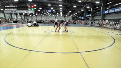 152 lbs Rr Rnd 2 - Kenadi Pierce, Athena Wrestling Pink - HSG vs Manali Braich, Diesel Wrestling Academy - HSG