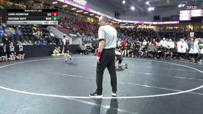 132 lbs Finals (1st & 3rd) - Hayden Hutt, Waukee Northwest vs Luke Hornyak, Waverly-Shell Rock