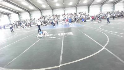 50 lbs Semifinal - Krew Eylicio, Juggernaut WC vs Tillman Taylor, Desert Dogs WC