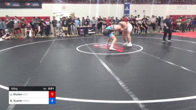 125 kg Rr Rnd 1 - Jimmy Mullen, SERTC- Virginia Tech vs Ben Kueter, Hawkeye Wrestling Club