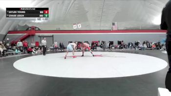 174 lbs Champ. Round 3 - Jaylen Young, Wabash vs Chase Leech, Unattached Indiana