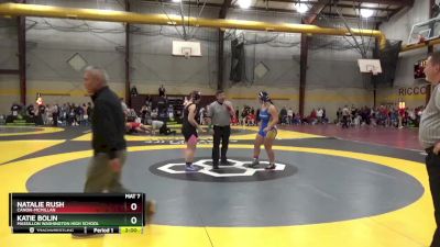 190 lbs Quarterfinal - Natalie Rush, Canon-McMillan vs Katie Bolin, Massillon Washington High School