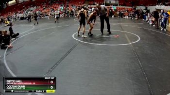 72 lbs Round 3 - Colton Dunn, Green Bulldogs vs Bryce Hall, Anchor Bay Wrestling Club