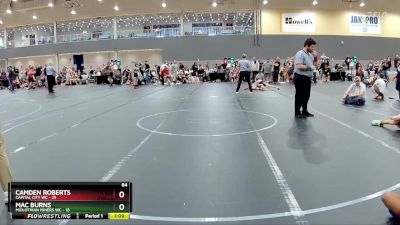 84 lbs Round 1 (6 Team) - Camden Roberts, Capital City WC vs Mac Burns, Midlothian Miners WC