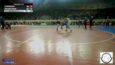 175 lbs Round Of 64 - Cj Robinson, Union JH vs Holden Hodge, Bartlesville JH